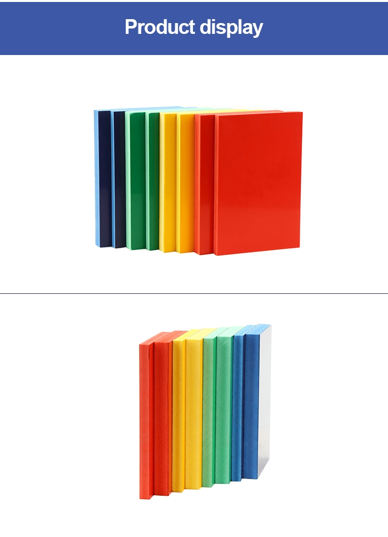 Colored PVC Foam Board Colored Co-Extrusion Board