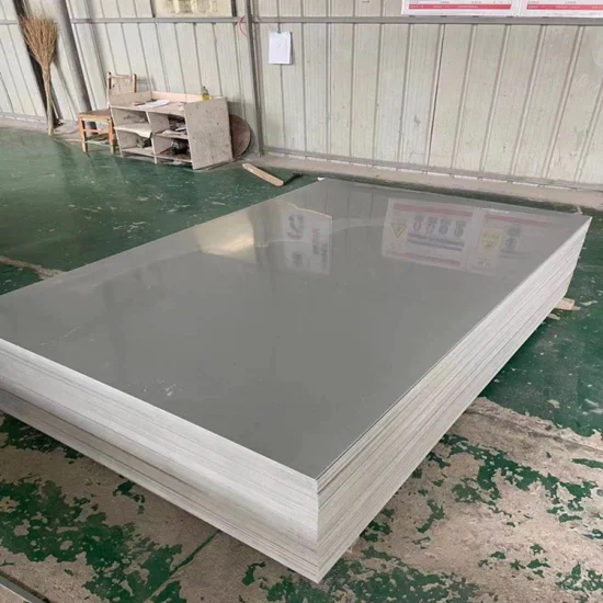 High Density PVC Rigid Sheet Gray/White