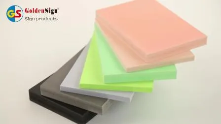 Plastic Boards Advertising Material PVC Foam Board Free Samples